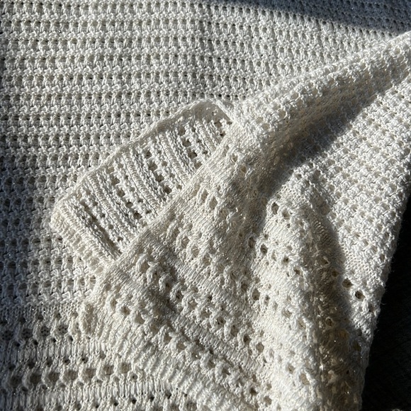 TOMMY BAHAMA Shimmer Sand Dollar Tunic Linen Cotton Blend | XS - Picture 7 of 12